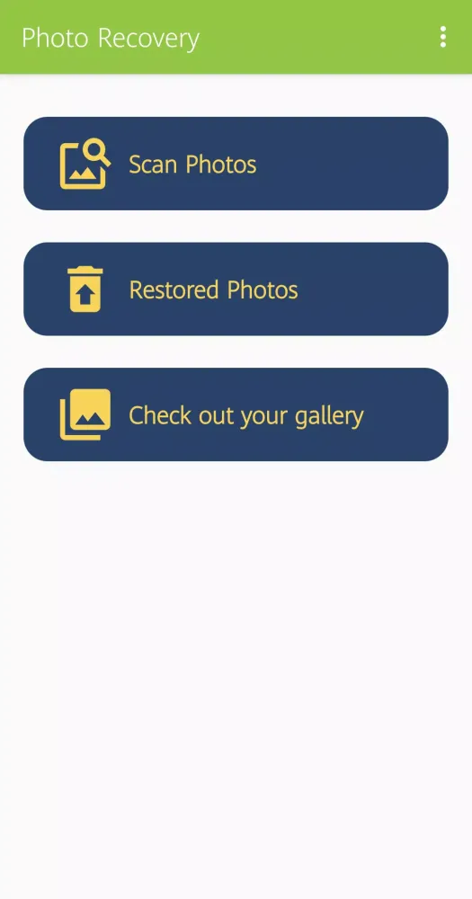 Restore image - Restore video Screenshots
