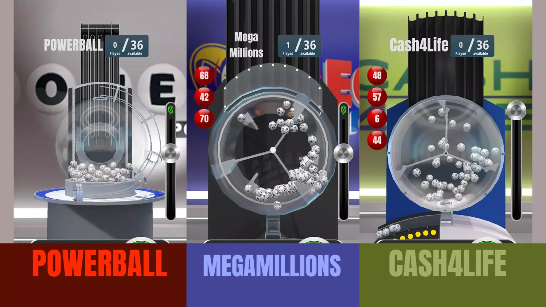 Lottery machine U.S. स्क्रीनशॉट