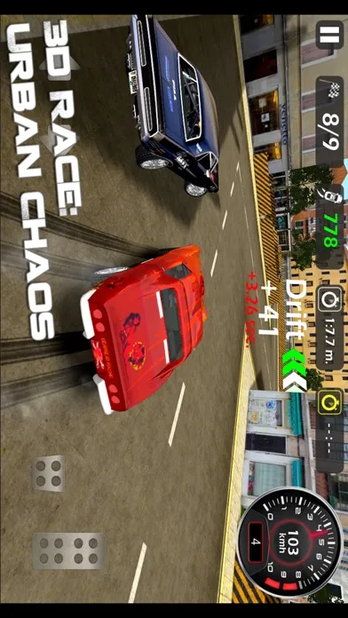 Capturas de tela do 3d Race : Urban Chaos