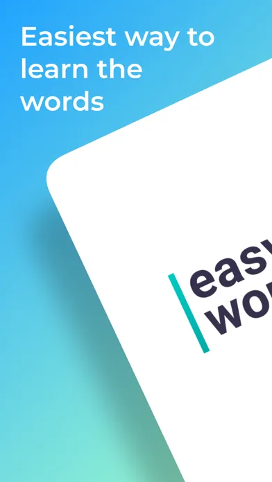 Easy Words - easy learn Screenshots