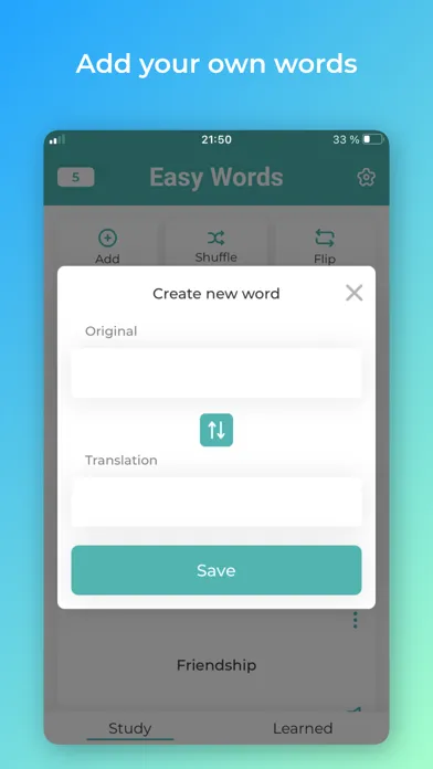 Easy Words - easy learn Screenshots