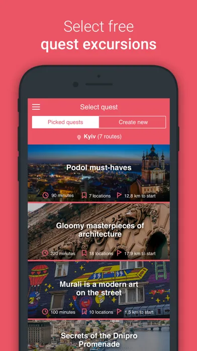 Capturas de tela do WalQlike: Guide Ukraine