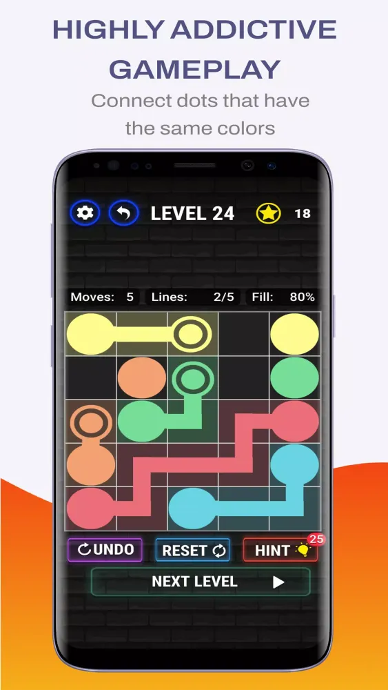 Captures d'écran de Color Link Flow