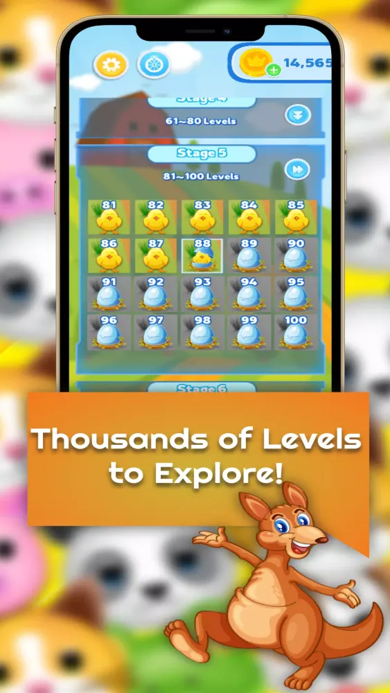 ภาพหน้าจอของ Match 3 Pets