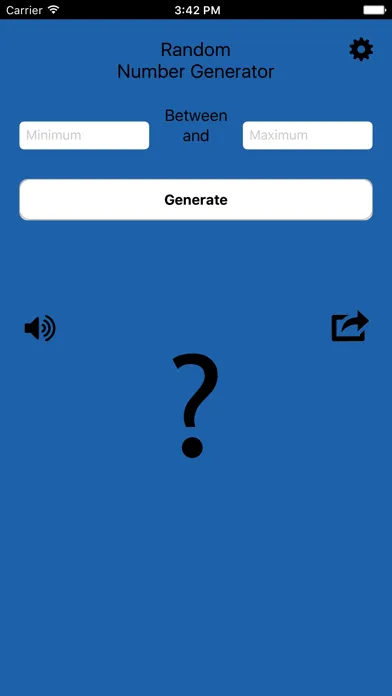 Captures d'écran de The Random Number Generator