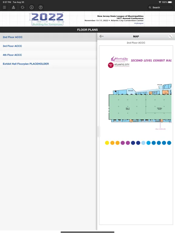 2022 NJLM Annual Conference iPad  スクリーンショット