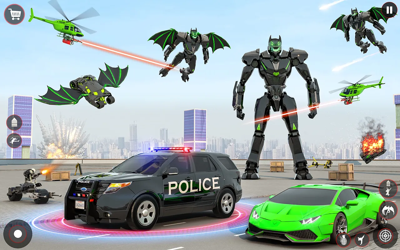 Robot Games-Robot Transforming Screenshots