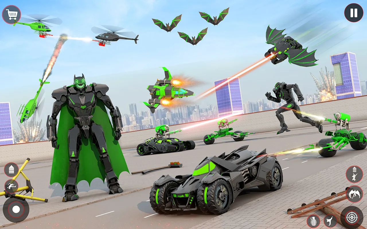 Robot Games-Robot Transforming Screenshots