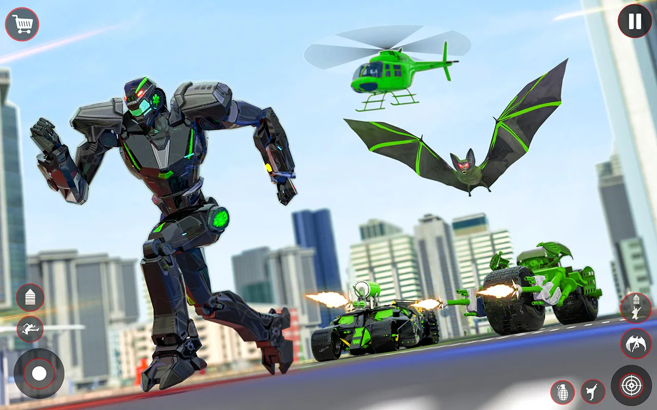 Robot Games-Robot Transforming Screenshots