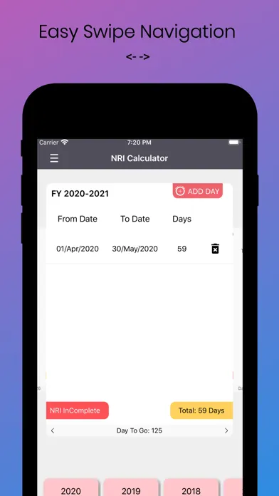 Captures d'écran de NRI Calculator (IND)