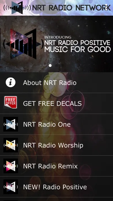 Скриншоты NRT Christian Radio