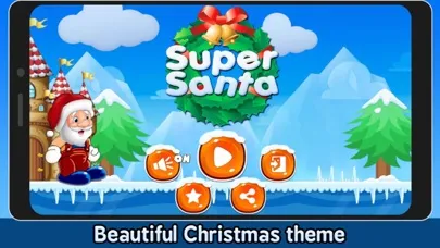 Capturas de pantalla de Super Santa Run&Jump Christmas