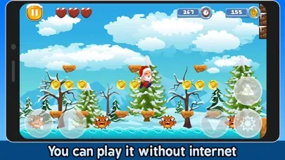 Capturas de pantalla de Super Santa Run&Jump Christmas