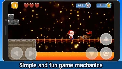 Capturas de pantalla de Super Santa Run&Jump Christmas
