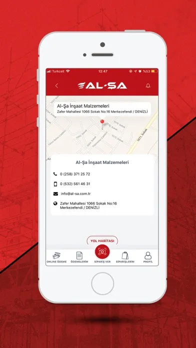 Screenshot di Al-Şa İnşaat Malzemeleri