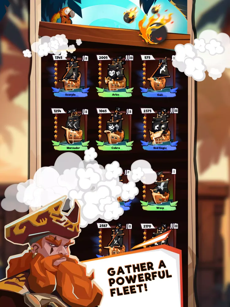 PB - Pirate Battles سکرین شاٹس