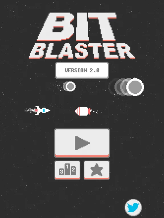 Capturas de pantalla de Bit Blaster - Addictive Arcade Shoot 'em Up iPad 