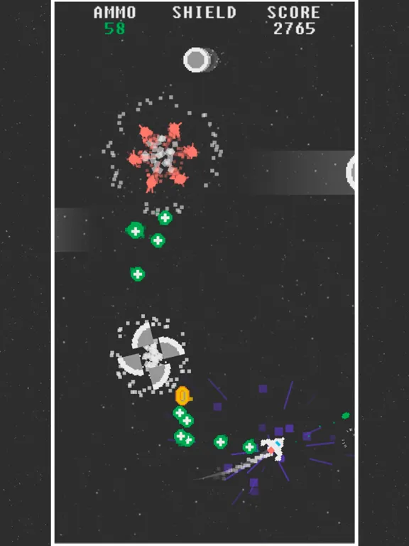Capturas de pantalla de Bit Blaster - Addictive Arcade Shoot 'em Up iPad 