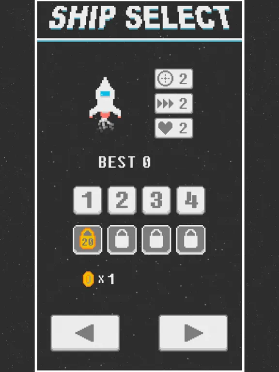 Capturas de pantalla de Bit Blaster - Addictive Arcade Shoot 'em Up iPad 