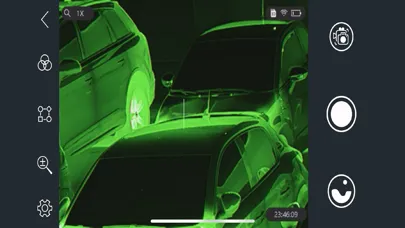 Capturas de tela do NX Vision thermique