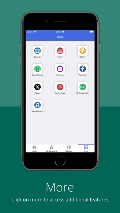 ภาพหน้าจอของ Southwestern CSD Mobile App