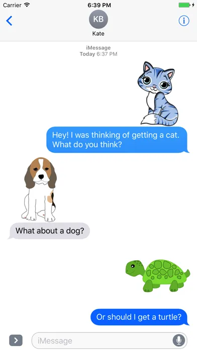 Sticker Fun with Cute Animals应用截图