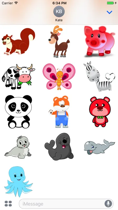 Sticker Fun with Cute Animals应用截图
