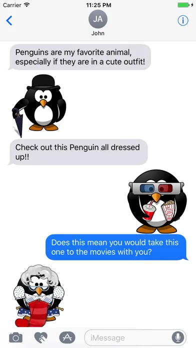 Sticker Fun with Penguins Screenshots
