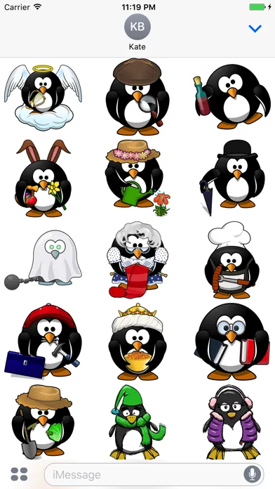 Sticker Fun with Penguins Screenshots