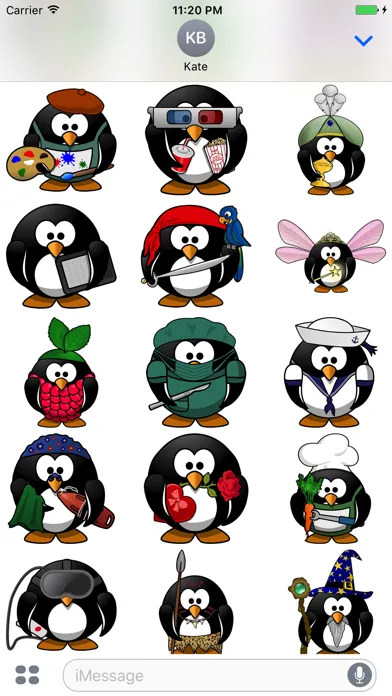 Sticker Fun with Penguins Screenshots