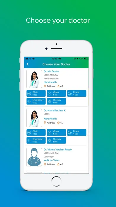 NanoHealth应用截图