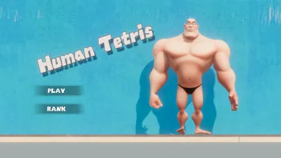 Tangkapan layar Human Tetris