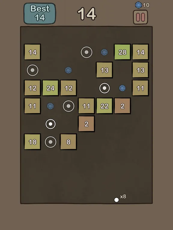 Bricks Break Balls iPad  স্ক্রিনশট