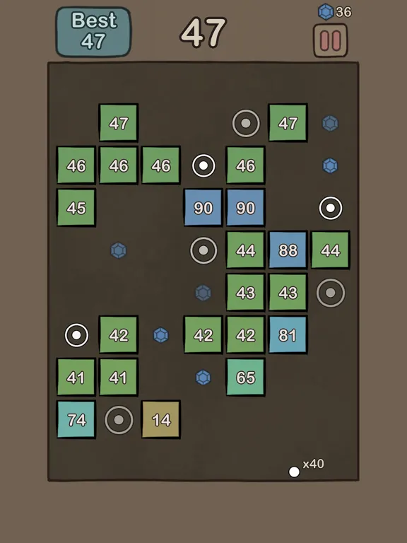 Bricks Break Balls iPad  স্ক্রিনশট