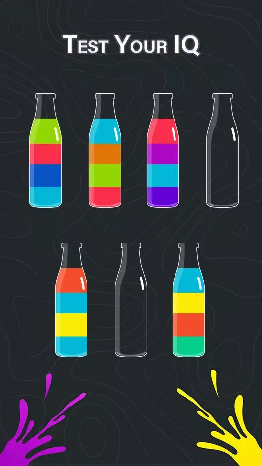 3D SortPuz: Water Sort Puzzle 스크린샷