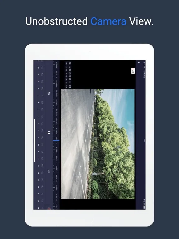 Tangkapan skrin EyeQ Monitoring iPad 