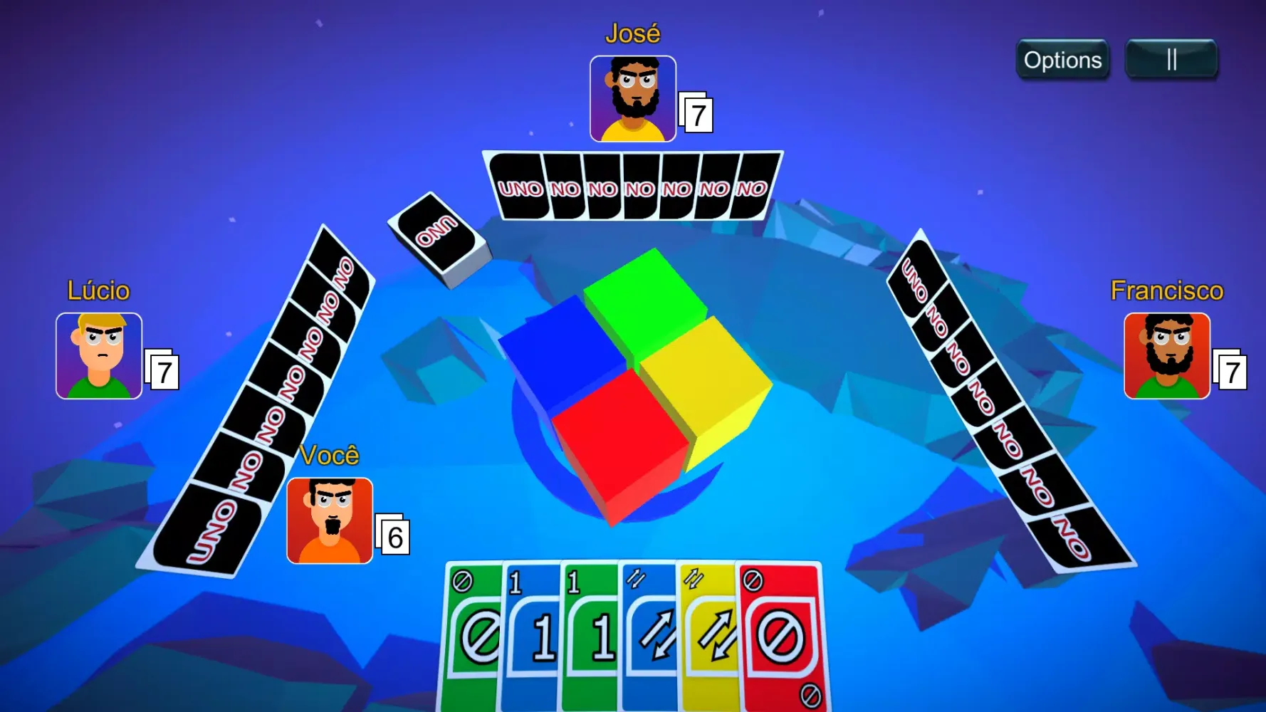 ภาพหน้าจอของ Uno Offline