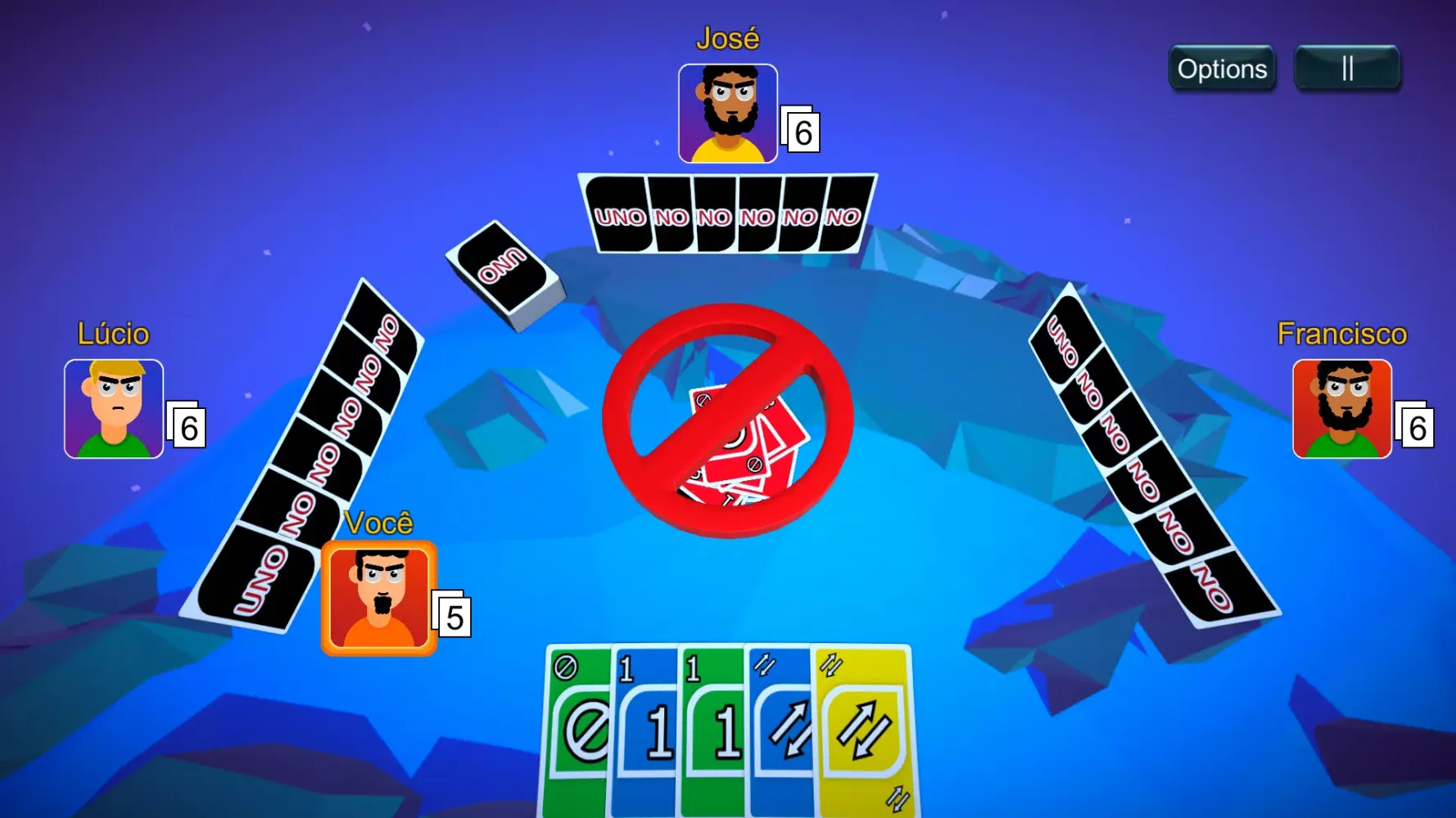 ภาพหน้าจอของ Uno Offline