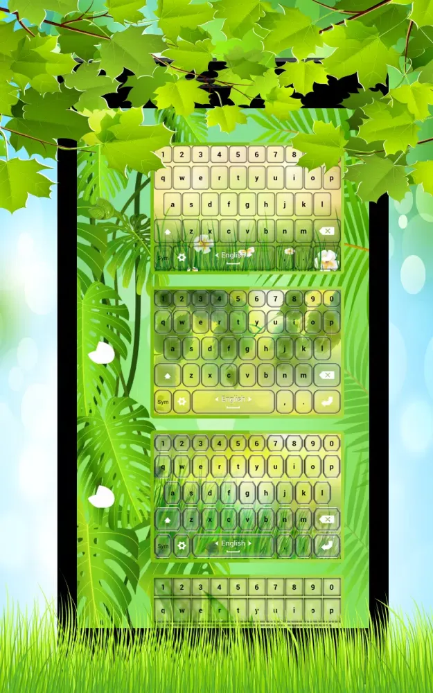 Nature Keyboard Themes Screenshots