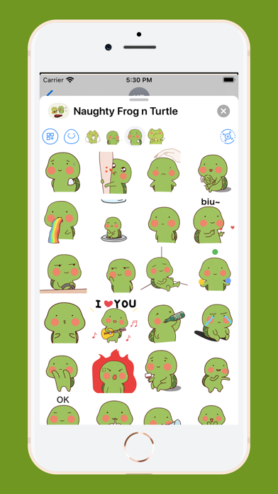 Tangkapan layar Naughty Frog n Turtle