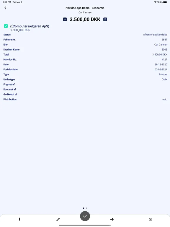Navidoc Workflow iPad 应用截图