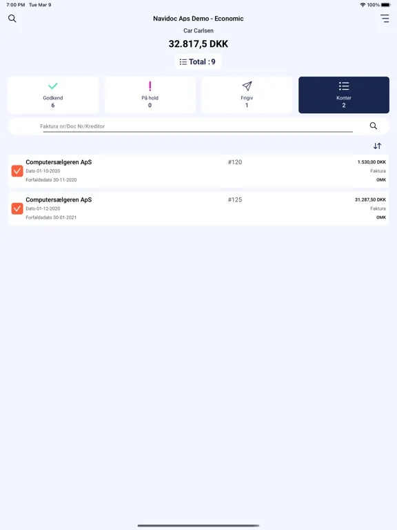 Navidoc Workflow iPad 应用截图
