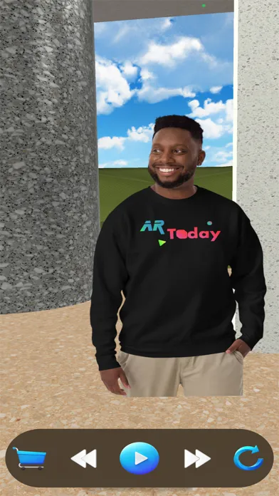 Capturas de tela do AR Today! - Virtual Store