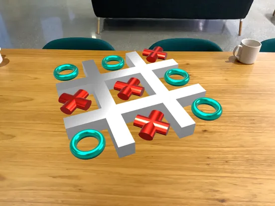 Tic Tac Toe - 3D! iPad  스크린샷
