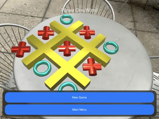 Tic Tac Toe - 3D! iPad  스크린샷