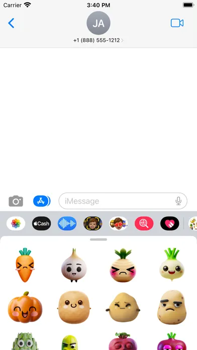 تصاویر Veganmoji Stickers