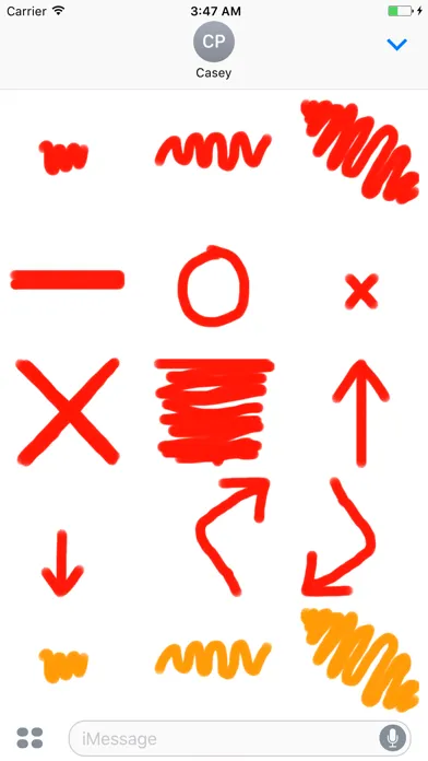 Markers for iMessage应用截图