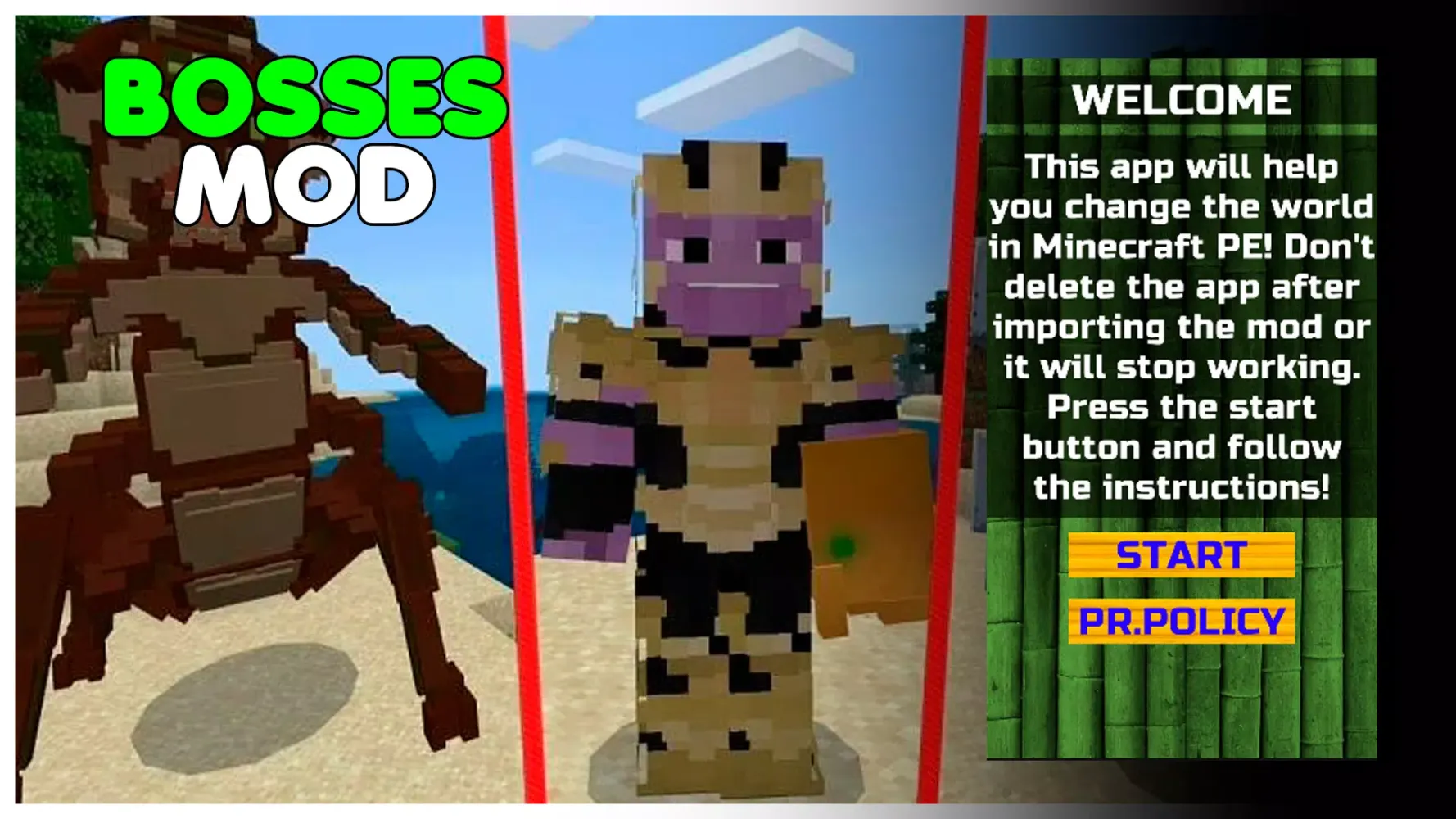 Boss Mod for Minecraft PE Screenshots