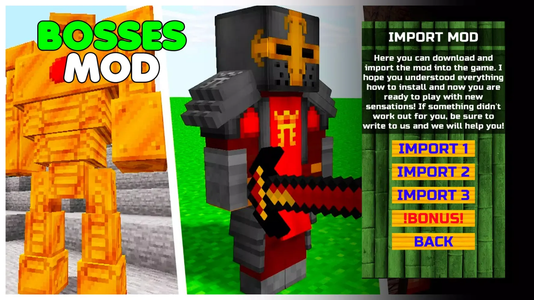 Boss Mod for Minecraft PE Screenshots