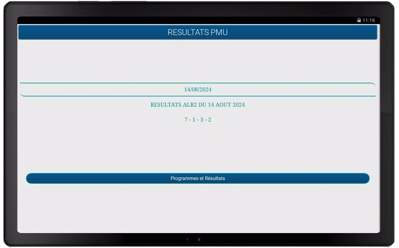 Résultat PMU SEN. سکرین شاٹس